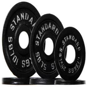 Only Supports Self Pickup  2 Olympic Cast Iron Weight Plates For Strength Training And Weightlifting, Multiple Sizes