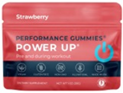 Strawberry Power Up Pre-Workout Supplements (12-Pack)