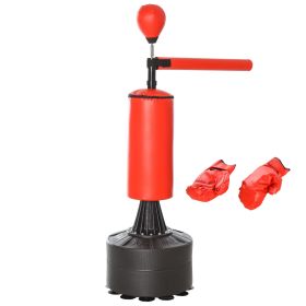 Soozier Speed Bag Trainer boxing reflex bag with Rotating Flexible Arm Speed Ball for Adult & Kids