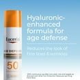 Eucerin Sun Age Defense Face Sunscreen Lotion SPF 50 2.5 fl oz Lightweight Hydrating Formula with Hyaluronic Acid Broad Spectrum Protection