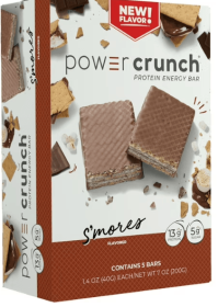 Power Crunch Original Protein Energy Bars, S'mores, 1.4 oz, 5 Count