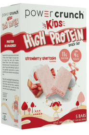 Power Crunch Kids High Protein Snack Bars, Strawberry Shortcake, 1.13 oz, 5 Count