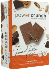 Power Crunch Original Protein Energy Bars, Peanut Butter Fudge, 1.4 oz, 5 Count