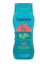 Coppertone Kids Sunscreen Lotion, SPF 50 Sunscreen for Kids, 8 Fl Oz