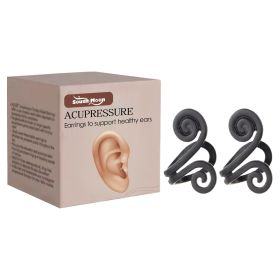 South Moon Tinnitus Relief Earrings, Relieve Ear Discomfort Tinnitus Ear Back Ear Care Massage Earrings