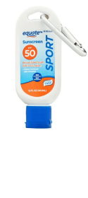 Equate Sport Broad Spectrum Sunscreen Lotion, SPF 50, 1.5 fl oz