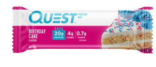 Quest Protein Bar, Birthday Cake Flavor