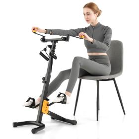 Foldable Exercise Bikes Pedal Exerciser for Seniors