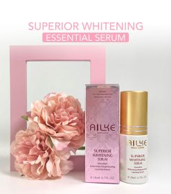 AILKE Vitamin C Lotion. Advanced Brightening Cream. Whiten Serum Remove Melanin, Age Spots, Dark Spots On Face, Hands, Body.