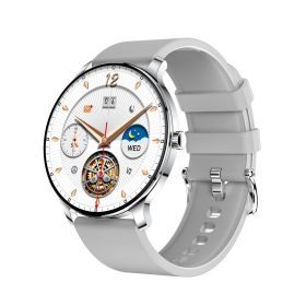 Ultra Slim Smart Watch For Men Women, 1.43 AMOLED Screen Fitness Watches ,  LP67 Outdoor Watch For Android Ios (Color: Silver)