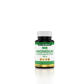 Oxyenergy Magnesium For Cognition, Muscle, Sleep And Stress, High Absorption, 90 Capsules Bottle Fitness Supplement (Option: 1PCS)