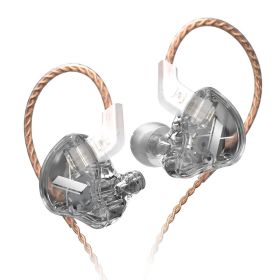 EDX Earphones 1 Dynamic HIFI Bass Earbuds In Ear Monitor Headphones Sport Noise Cancelling Headset (Color: EDX grey No mic, Ships From: China)