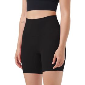 Women's High Waist Biker Shorts Tummy Control Pants Athletic Leggings Spandex Booty Shorts with 6.3In Inseam No Front Seam for Workout Yoga Runni (Color: 1PcCoffee+1PcIvory+1PcBlack, size: XL)